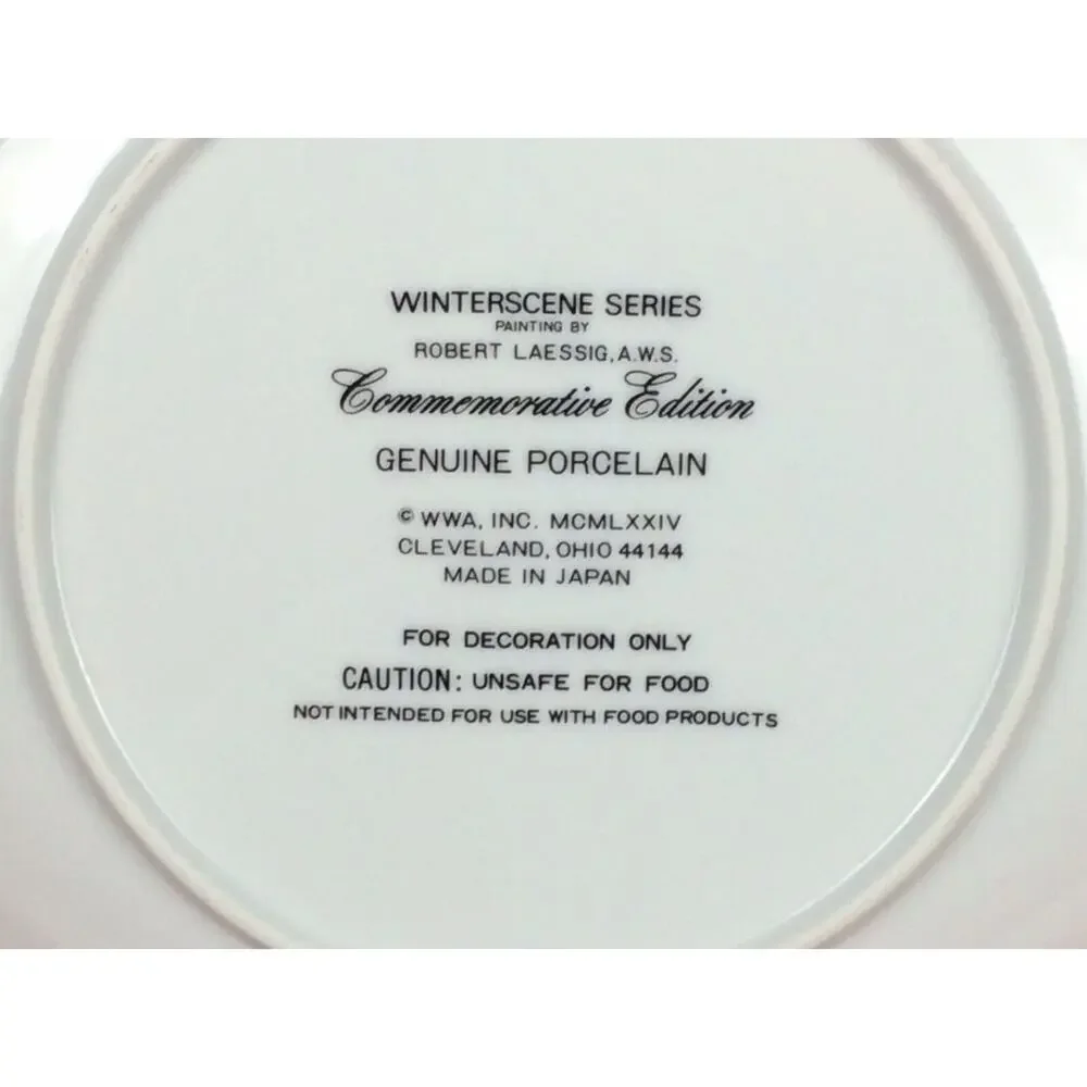 Commemorative Edition winterscene series
